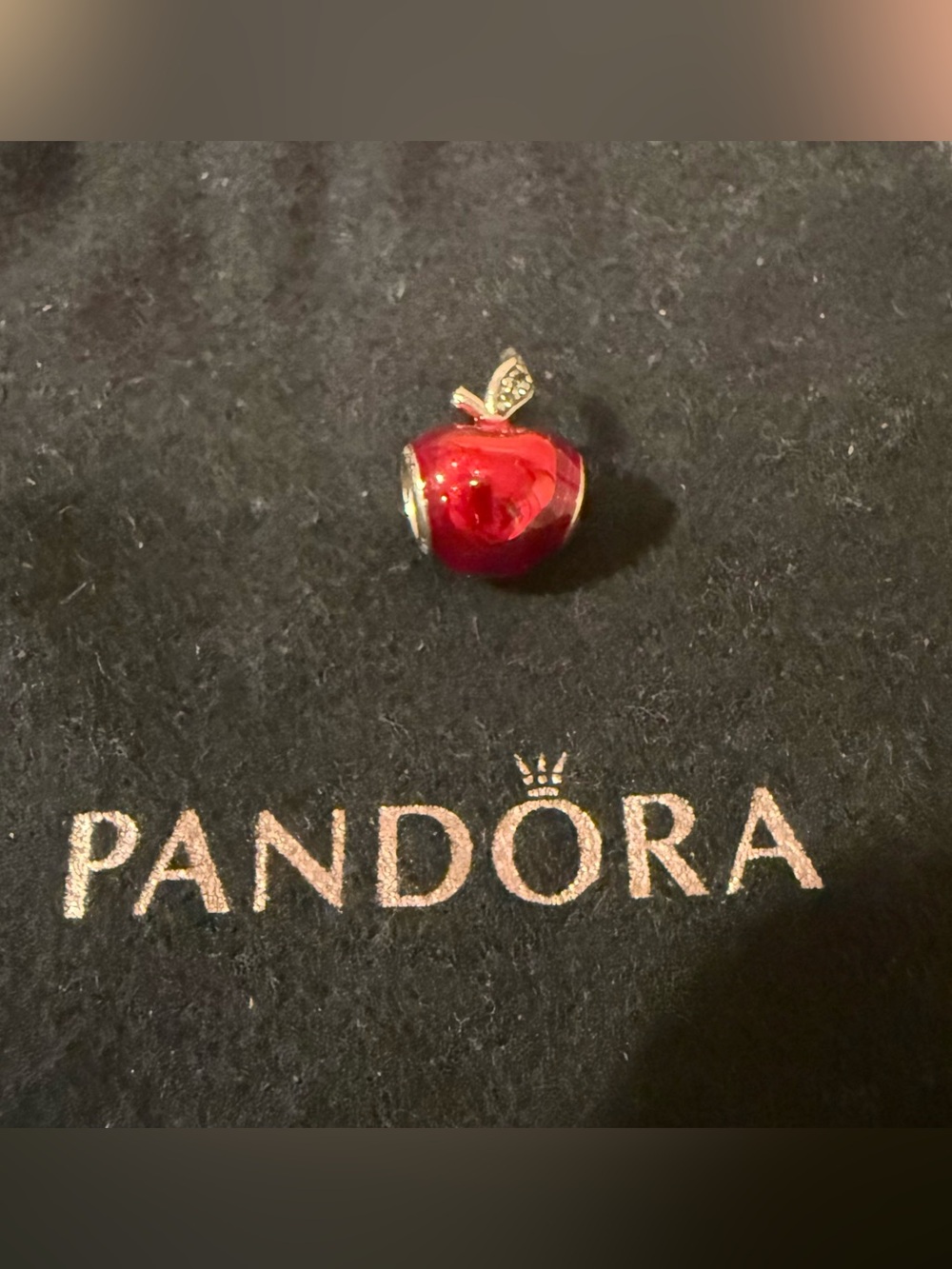 Pandora Disney apple charm